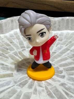 BTS TinyTAN RM McDonald’s 2025 Happy Meal Figure w/ Card No Box K-Pop